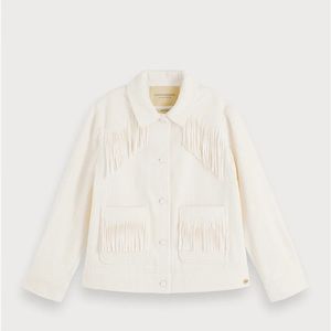 Scotch & Soda Fringe Corduroy Jacket